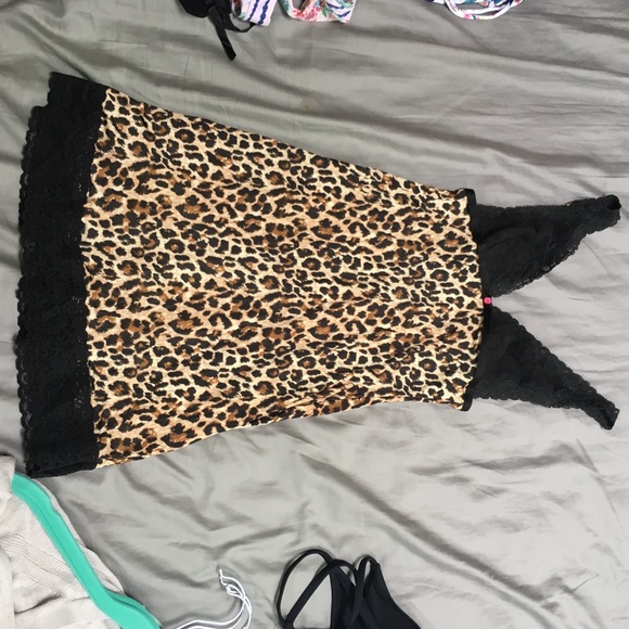 Victoria's Secret Other - VS leopard print sleep dress Victoria's Secret Other - VS leopard print sleep dress